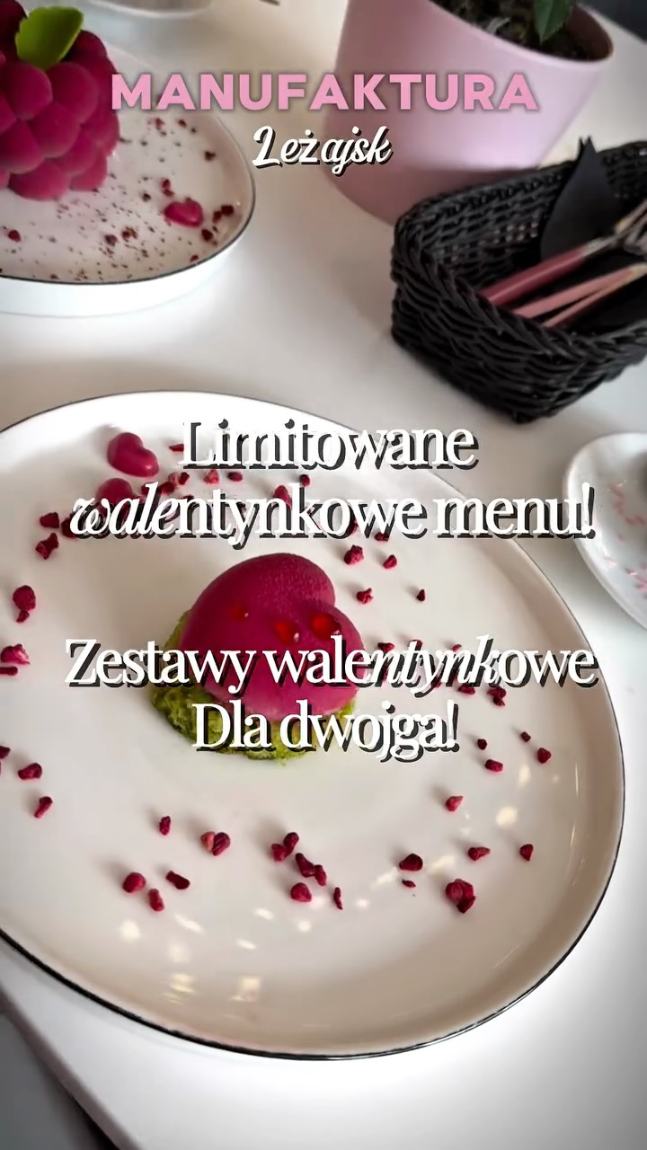 Walentynkowe dekoracje w Manufakturze